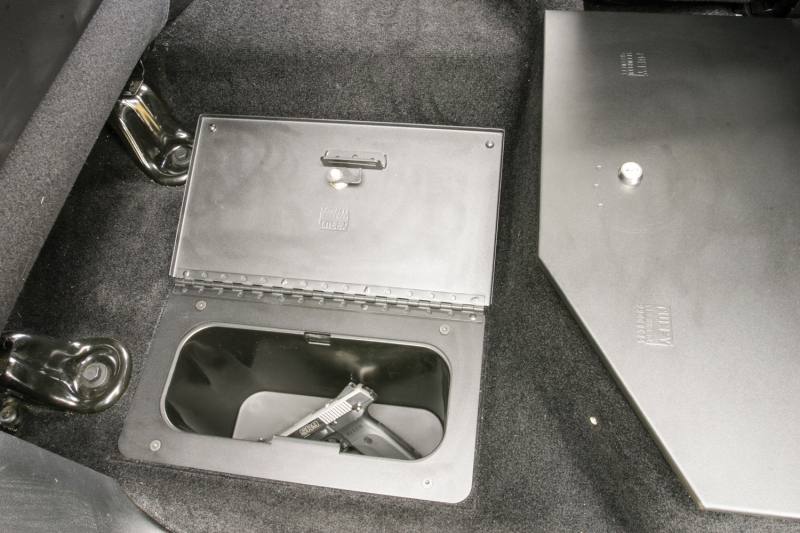 Ram 3500 In-Floor Locking Cargo Lid - Tuffy Products - Pry-Guard - Black - `10-`24